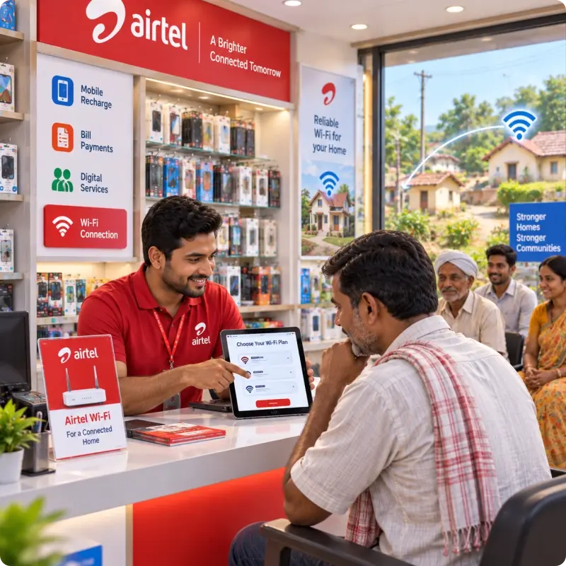 Airtel Wi-Fi Service