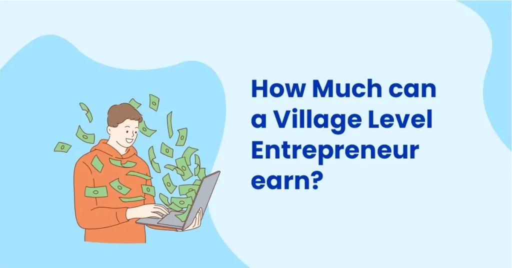 How Much Earn Village Level Entrepreneur?