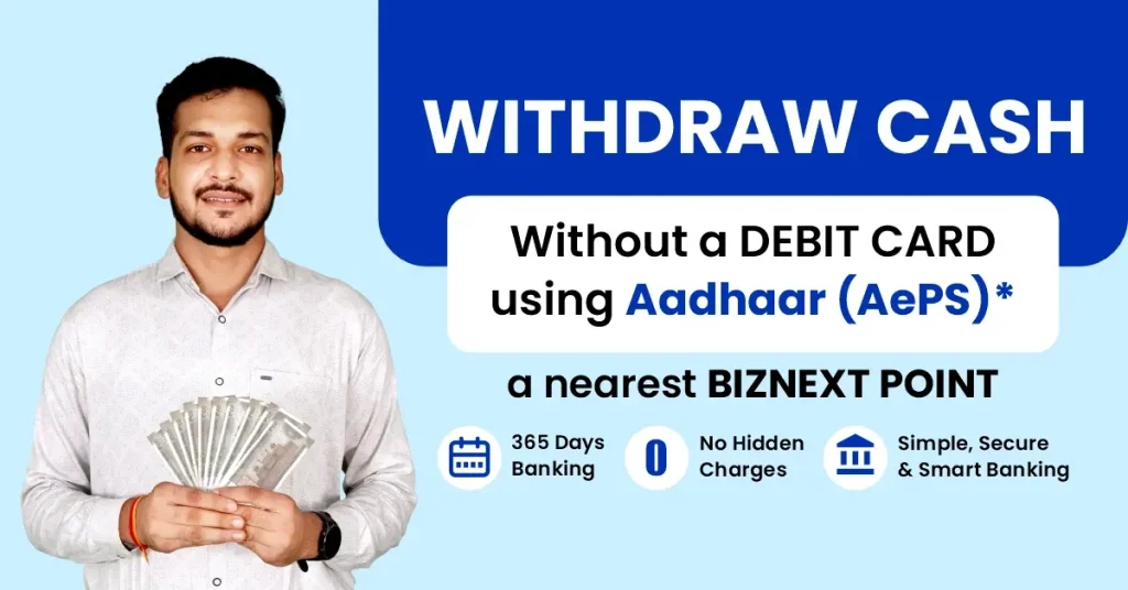 Cash Withdraw With Aadhar Card