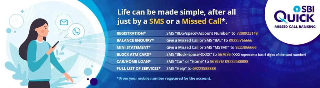 SBI Quick Balance Check