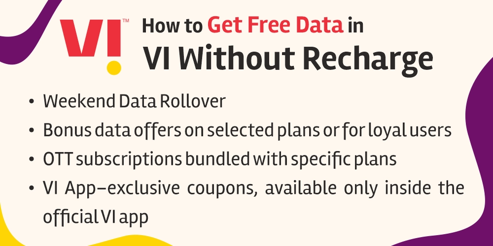 How to Get Free Data in VI Without Recharge