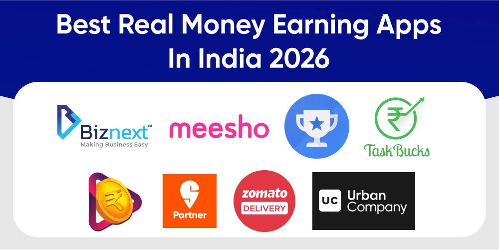 Best Real Money Earning Apps in India 2026