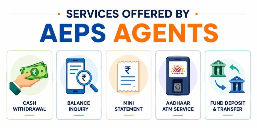 Services Offered by AEPS Agents