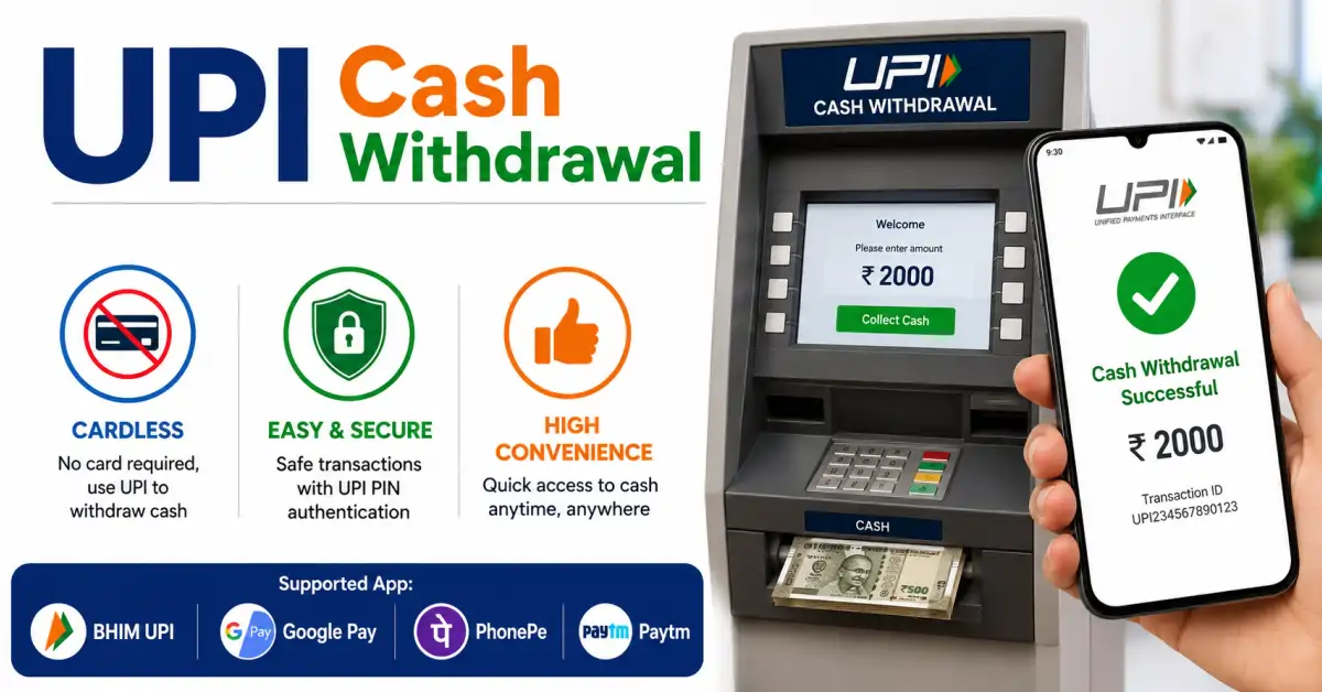 UPI Cash Withdrawal
