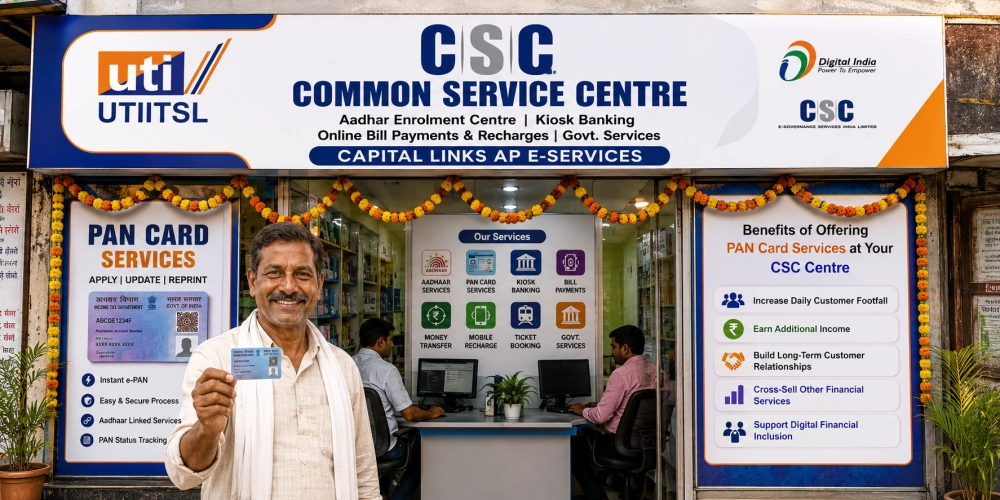 Benefits of Offering PAN Card Services at Your CSC Centre