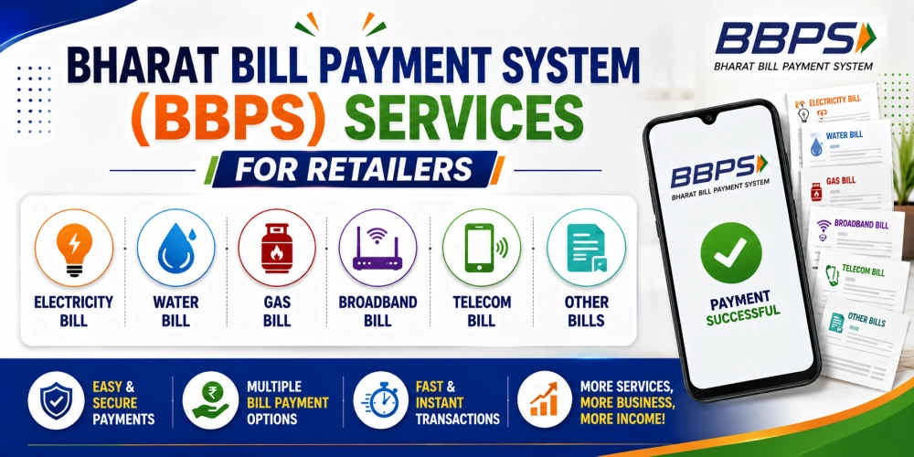 Bharat Bill Payment System (BBPS) Services for Retailers