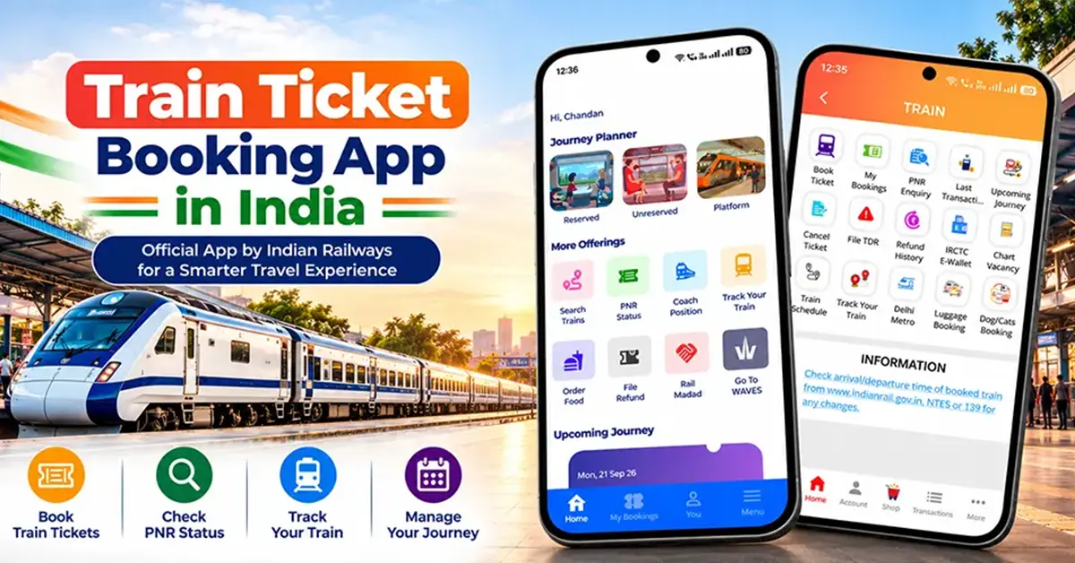 Train Ticket Booking App in India